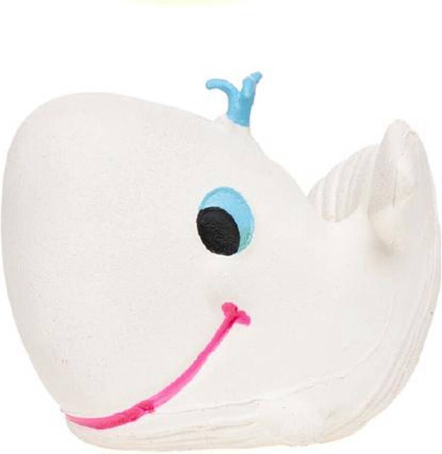 Lanco Toys Lanco Rubberen badspeeltje walvis wit