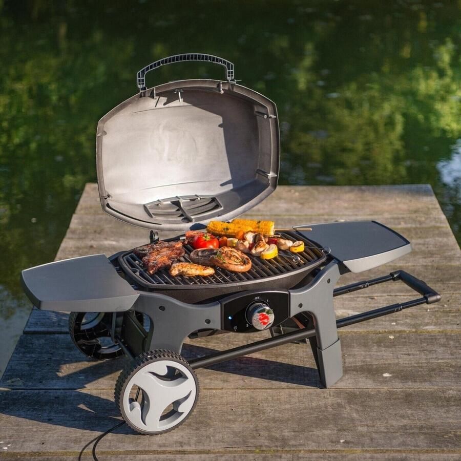 Landmann Elektrische BBQ Pantera Electric 2 Kw Zwart Draagbare BBQ
