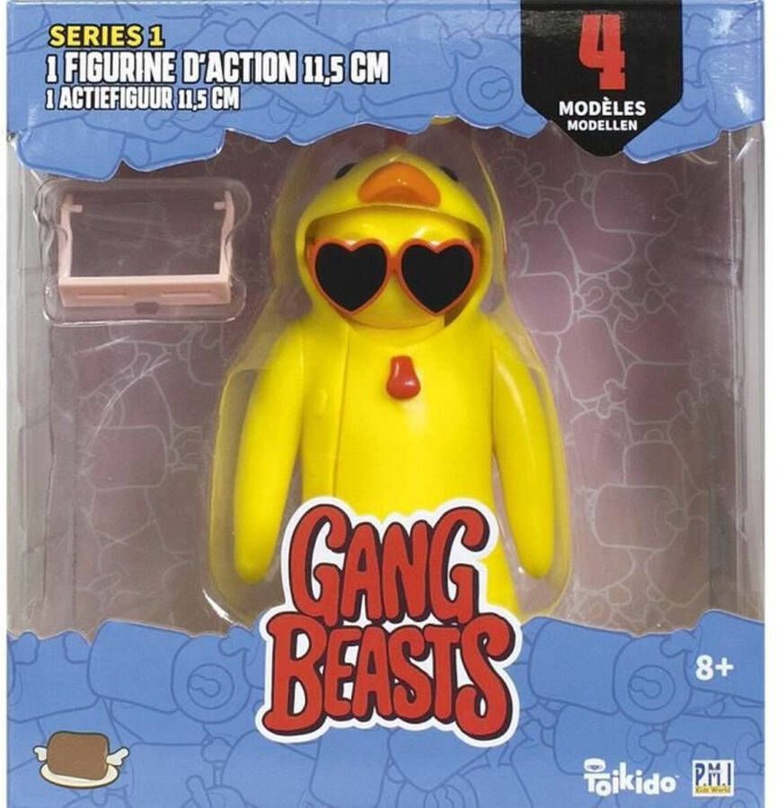 Lansay Actiefiguren Gang Beasts Lot #4 11 5 cm