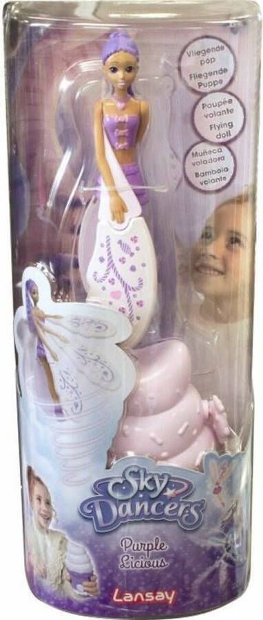 LANSAY Sky Dancers Purple Licious Dolls A -functie 6 jaar