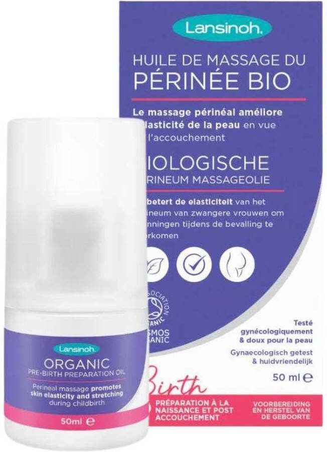 Lansinoh Biologische Perineum Massageolie