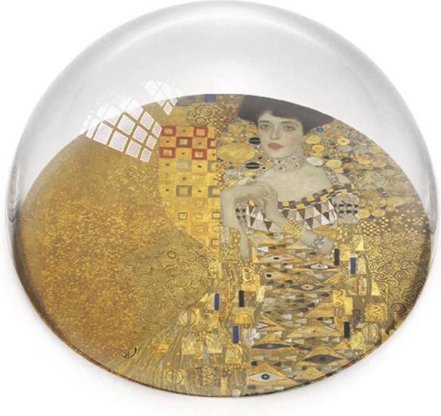 Lanzfeld (museumwebshop.com) Glazen bolle presse papier paperweight Klimt Judith