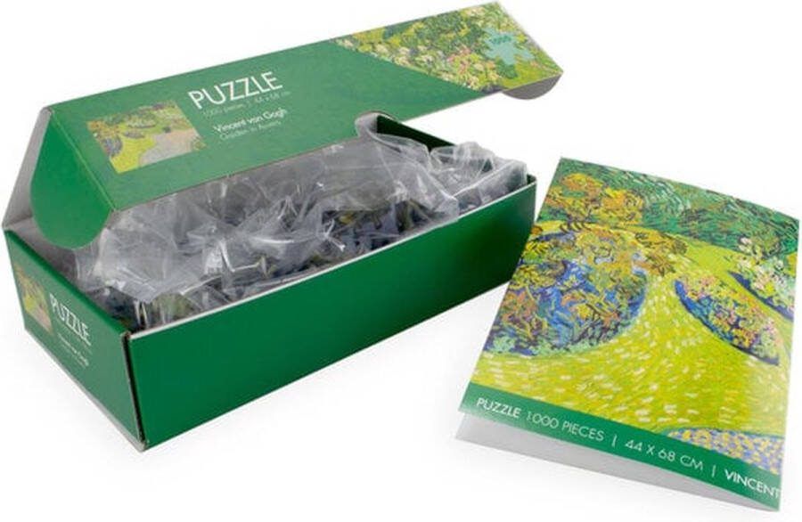 Lanzfeld (museumwebshop.com) Legpuzzel 1000 stukjes Tuin in Auvers Vincent van Gogh