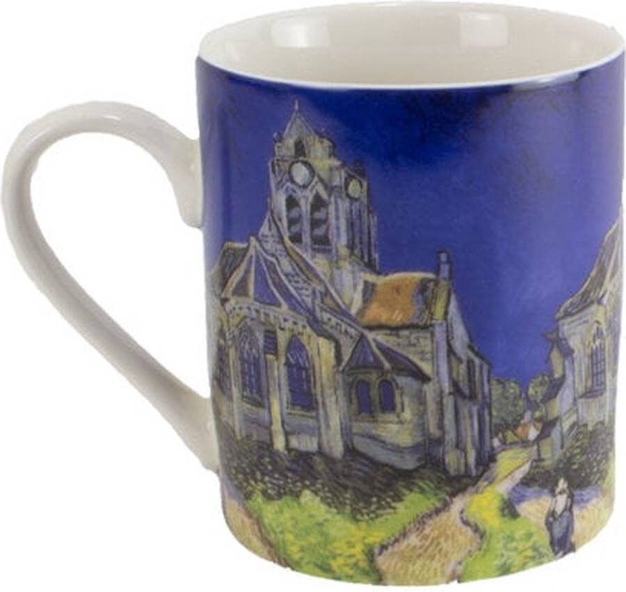 Lanzfeld (museumwebshop.com) Mok Church in Auvers Vincent van Gogh