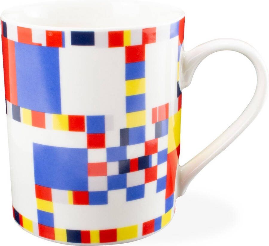 Lanzfeld (museumwebshop.com) Mok Piet Mondriaan boogiewoogie