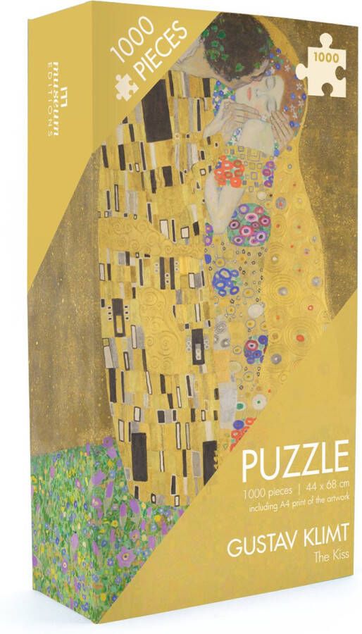 Lanzfeld (museumwebshop.com) Puzzel 1000 stukjes Gustav Klimt De Kus