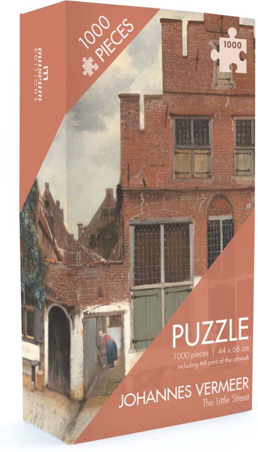 Lanzfeld (museumwebshop.com) Puzzel 1000 stukjes Johannes Vermeer Straatje van Vermeer