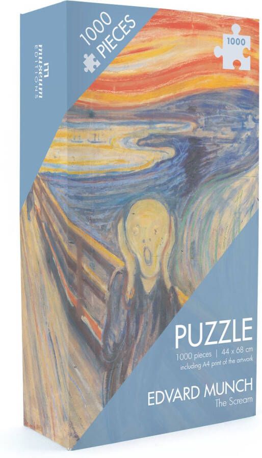 Lanzfeld (museumwebshop.com) Puzzel 1000 stukjes Munch De schreeuw