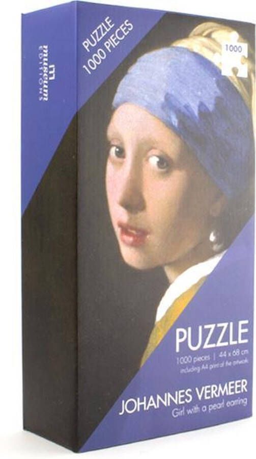 Lanzfeld (museumwebshop.com) Puzzel 1000 stukjes Vermeer Meisje met de Parel