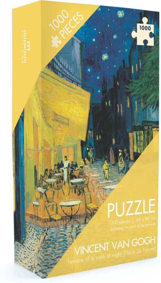 Lanzfeld (museumwebshop.com) Puzzel 1000 stukjes Vincent van Gogh Nacht cafe