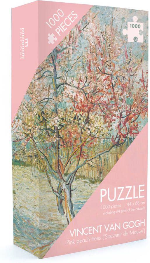 Lanzfeld (museumwebshop.com) Puzzel 1000 stukjes Vincent van Gogh Perzikbloesem