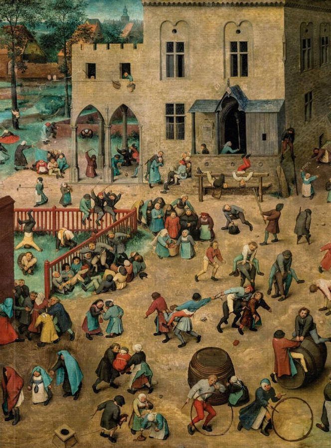 Lanzfeld (museumwebshop.com) Schetsboek Bruegel Kinderspelen
