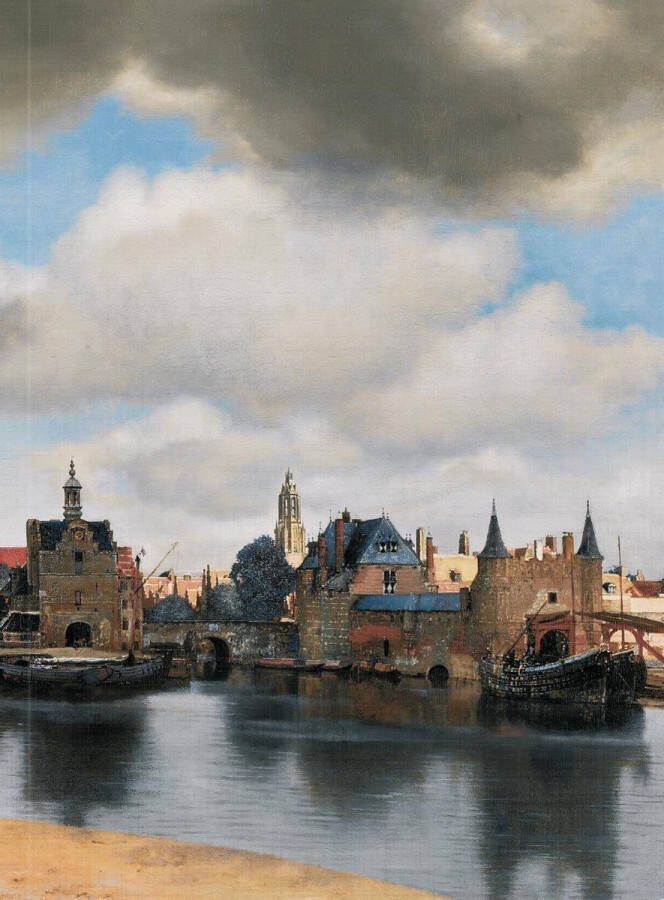 Lanzfeld (museumwebshop.com) Schetsboek gezicht op Delft Johannes Vermeer