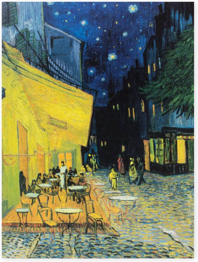 Lanzfeld (museumwebshop.com) Softcover kunst schetsboek Kröller-Müller Museum Caféterras Vincent van Gogh