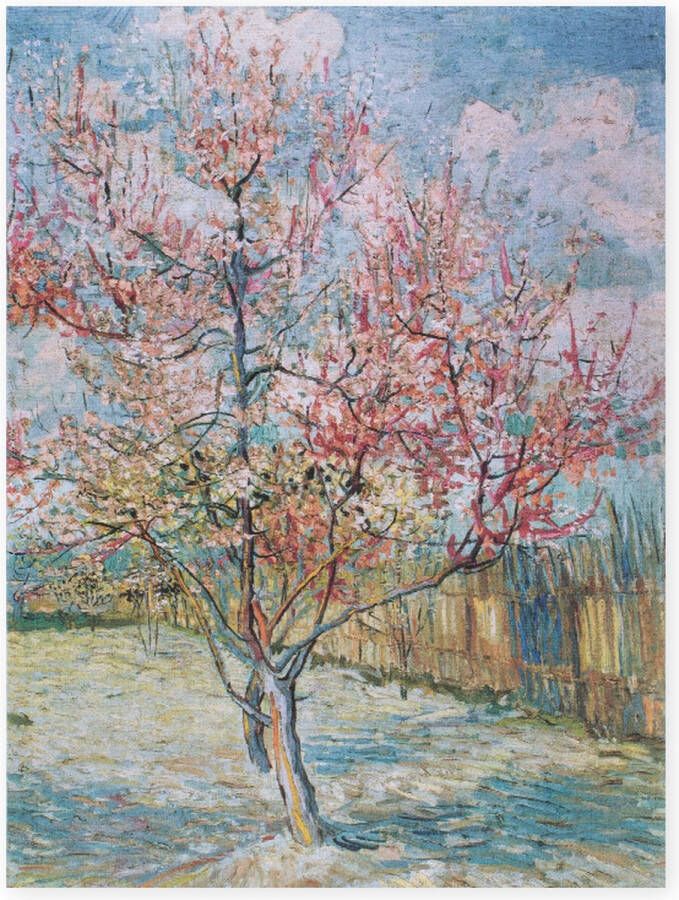 Lanzfeld (museumwebshop.com) Softcover kunst schetsboek Kröller-Müller Museum Roze perzik bloesem Vincent van Gogh