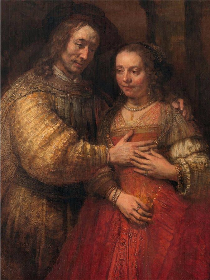 Lanzfeld (museumwebshop.com) Softcover kunst schetsboek Rembrandt Joodse Bruidje Rijksmuseum