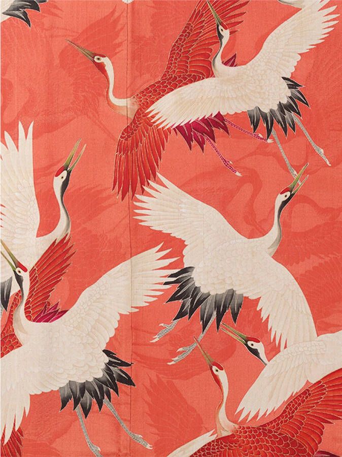 Lanzfeld (museumwebshop.com) Softcover kunst schetsboek Rijksmuseum Witte en rode kraanvogels
