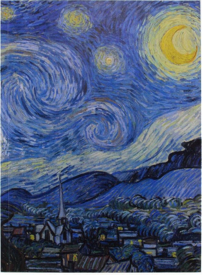 Lanzfeld (museumwebshop.com) Softcover kunst schetsboek Van Gogh Sterrennacht