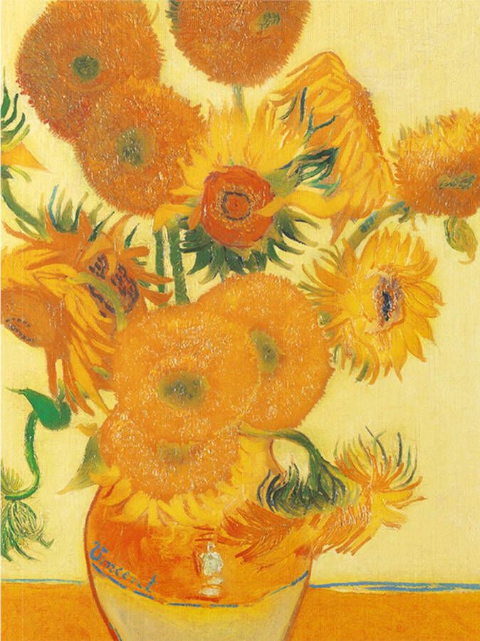 Lanzfeld (museumwebshop.com) Softcover kunst schetsboek Vincent van Gogh Zonnebloemen