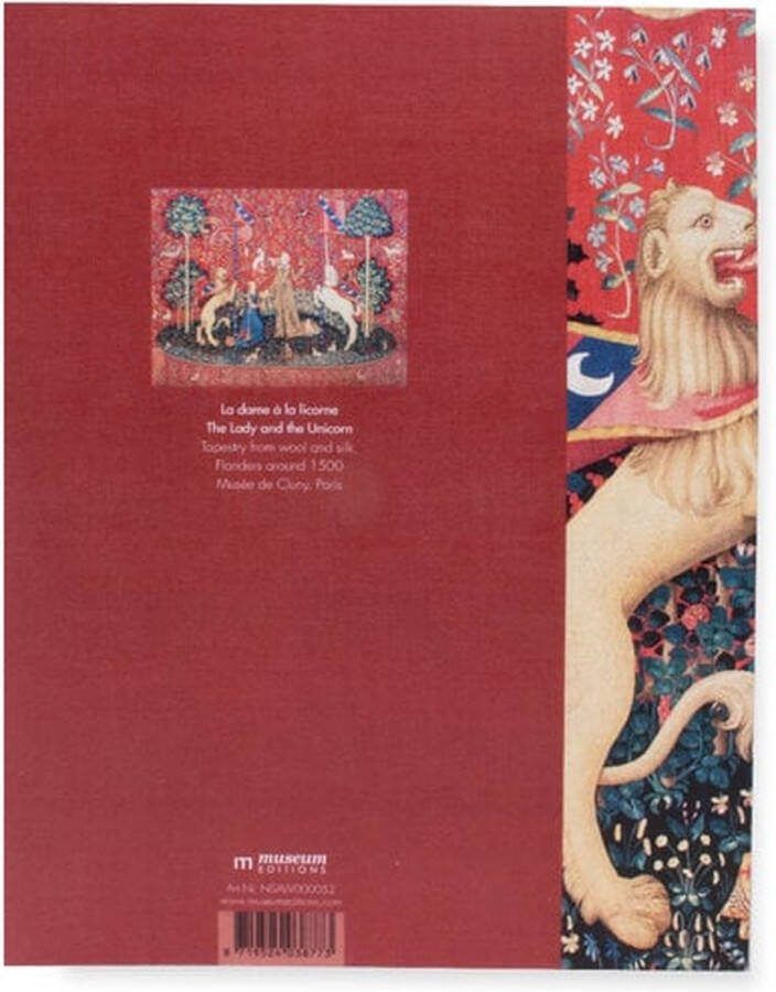 Lanzfeld (museumwebshop.com) Softcover kunst schetsboek Wandkleed Dame met de Eenhoorn