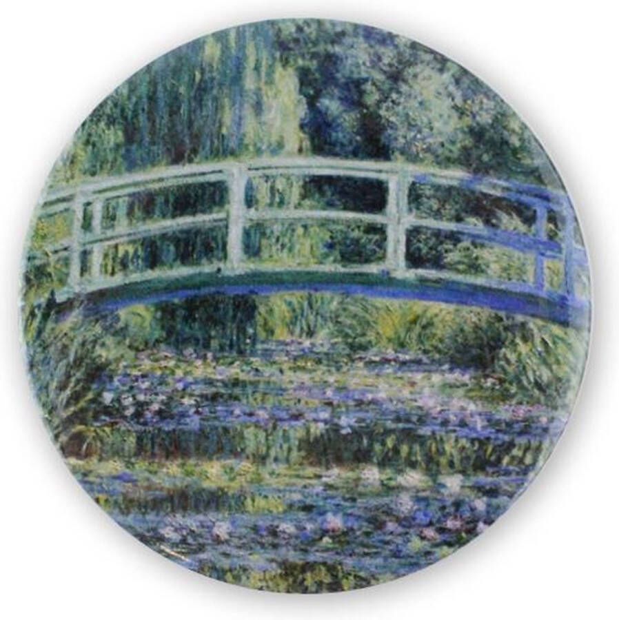 Lanzfeld (museumwebshop.com) Zakspiegeltje Ø 80 mm Monet Japanse brug