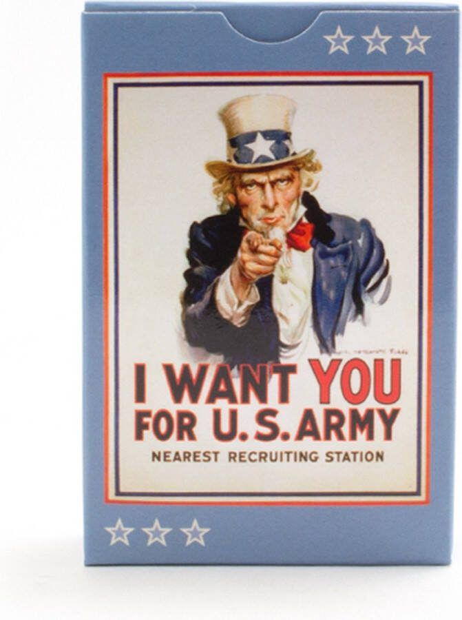 LANZFELD Speelkaarten I want you
