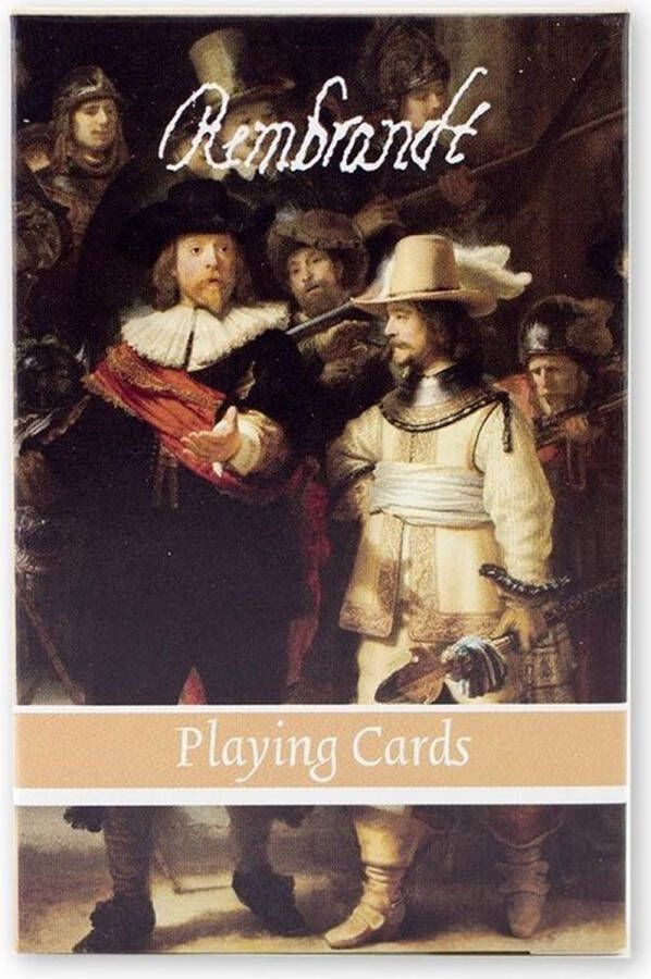 LANZFELD Speelkaarten Rembrandt De Nachtwacht