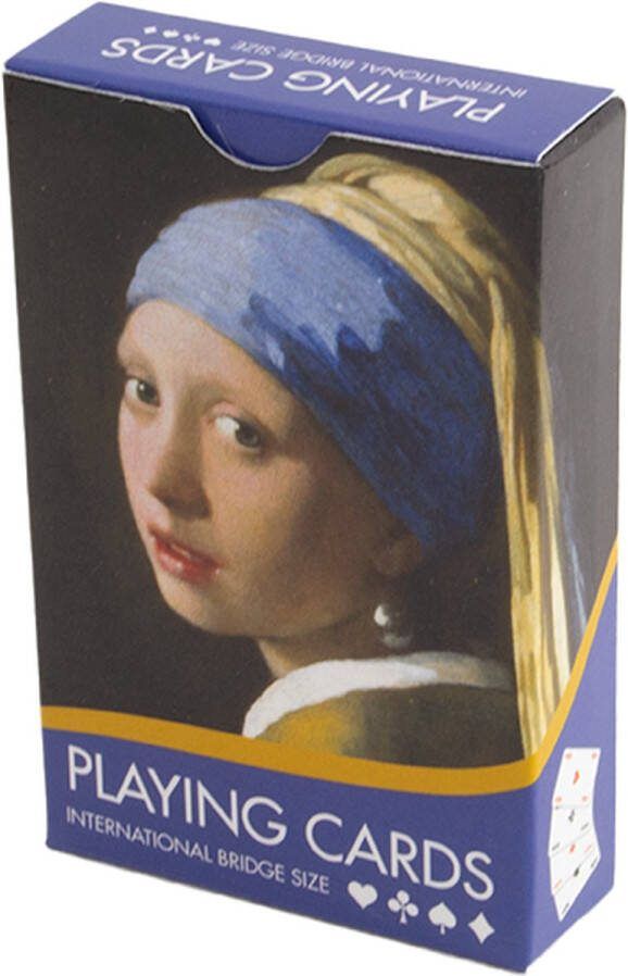 LANZFELD Speelkaarten Vermeer Meisje met de parel