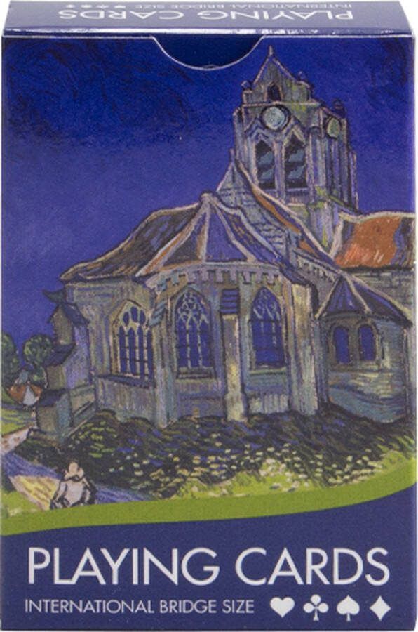 LANZFELD Speelkaarten Vincent van Gogh Kerkje in Auvers