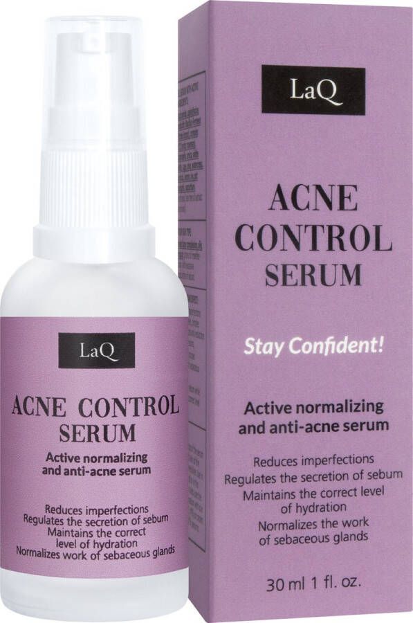 LaQ Acne Control Serum Gezichtsserum tegen Acne en Onzuiverheden 30ML
