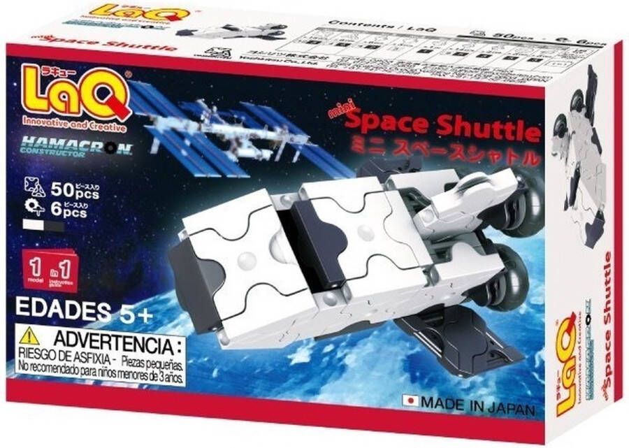 LaQ Hamacron Constructor Mini Space Shuttle