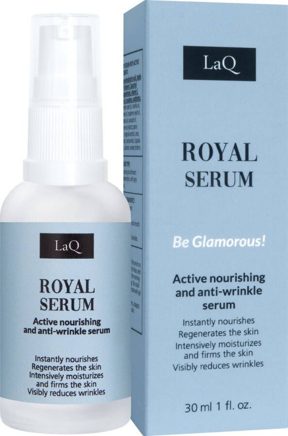 LaQ Royal Serum Anti-Aging Gezichtsserum voor Droge en Rijpere Huid 30ml