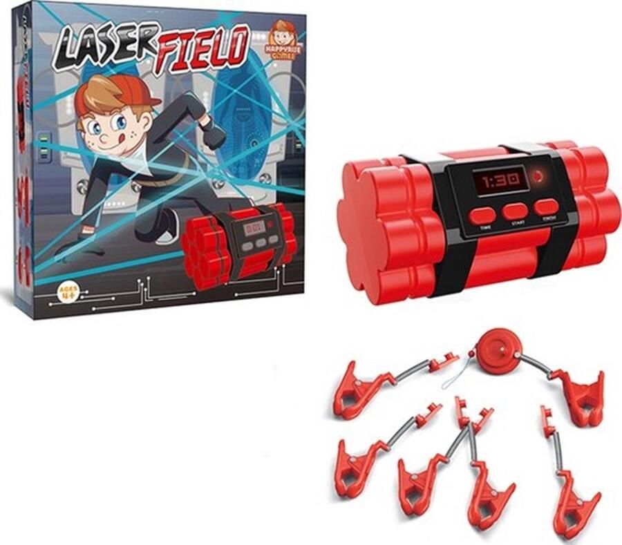 Laser Fielo Escape de laser Game Actiespel behendigheid spel Ontmantel de Bom Voor heel het gezin