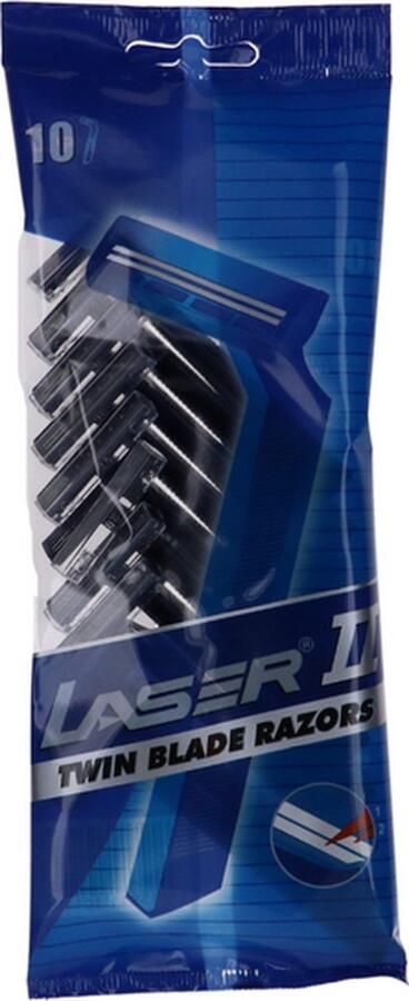 Laser II scheermesjes- 7 x 10 stuks voordeelverpakking