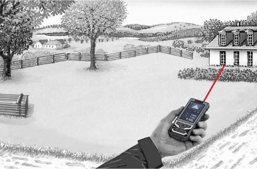 Laserliner DistanceMaster LiveCam Laserafstandsmeter Meetbereik (max.) 150 m