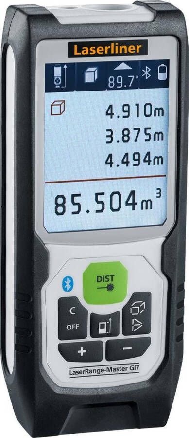 Laserliner LaserRange-Master Gi7 Pro Laserafstandsmeter met bluetooth groene laser 70m