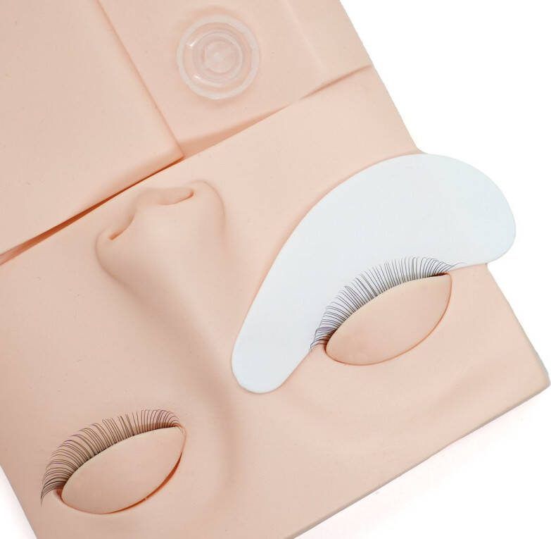 Lash Lines Siliconen herbruikbare eyepads wit Wimperextensions Oogpads Eye patches Eye pads
