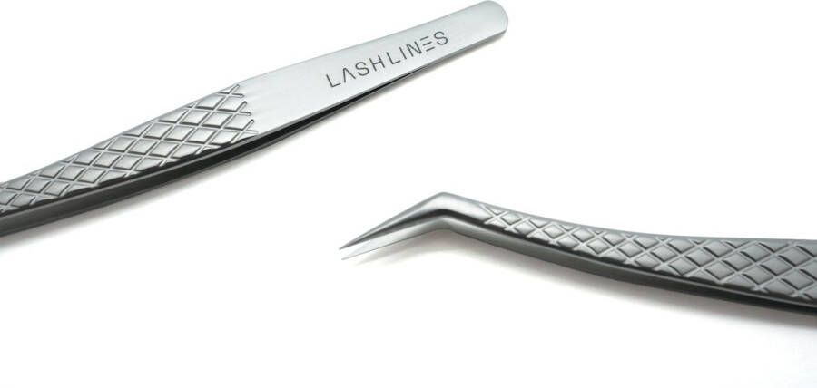 Lash Lines Tweezer T12 Volume Tweezer Russian Volume Pincet Wimperextensions Roestvrij staal