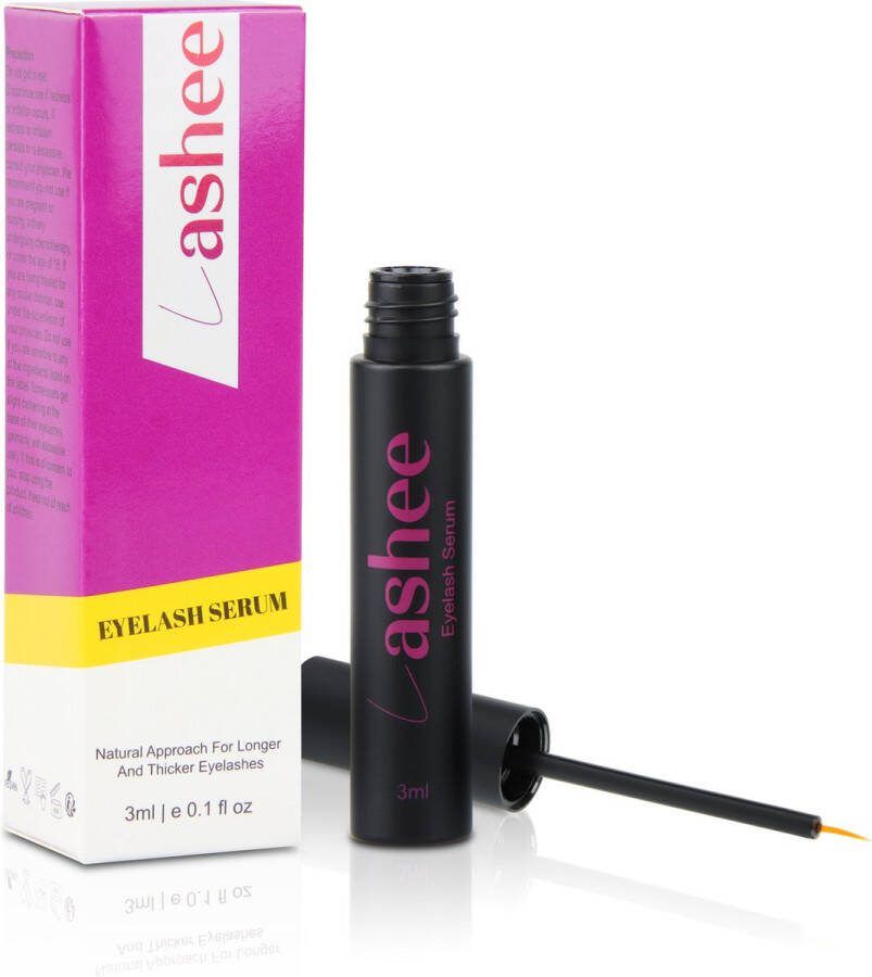 Lashee Advanced Lash Lift Premium Wimperserum Geavanceerde Formule Lash Serum Eyelash & Wenkbrauw serum Hormoonvrij Natuurlijk 3 ml