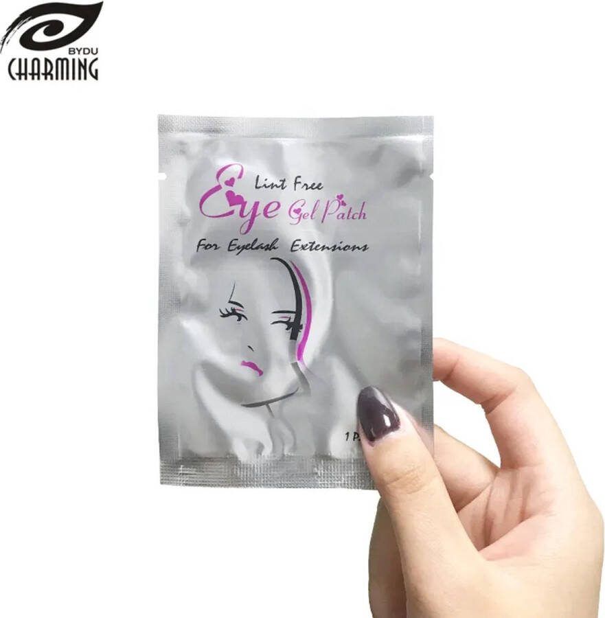 Lashes & More 50 PAAR EYE PADS EYE PADS -WIMPEREXTENSION GELPADS EYEPADS OOGKUSSENS PLUISVRIJ