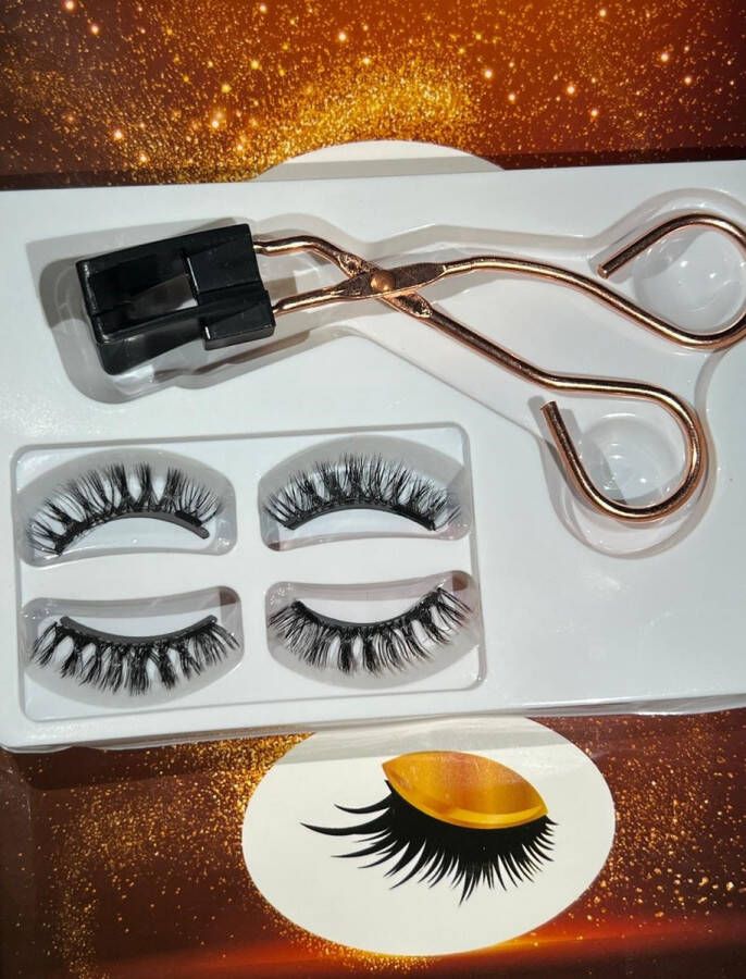 LashFusion Magnetische Wimpers Zonder Eyeliner – 2 Herbruikbare Paren 3D Eyelashes met Applicator Dual Magnetic Geen Lijm Nodig – Reusable False Lashes