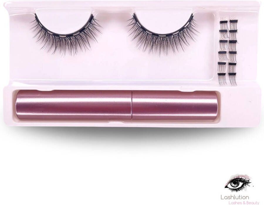 Lashlution Magnetische Wimpers Anne Dramatic Collectie Starterkit Magnetische Eyeliner en Anchor Magneten