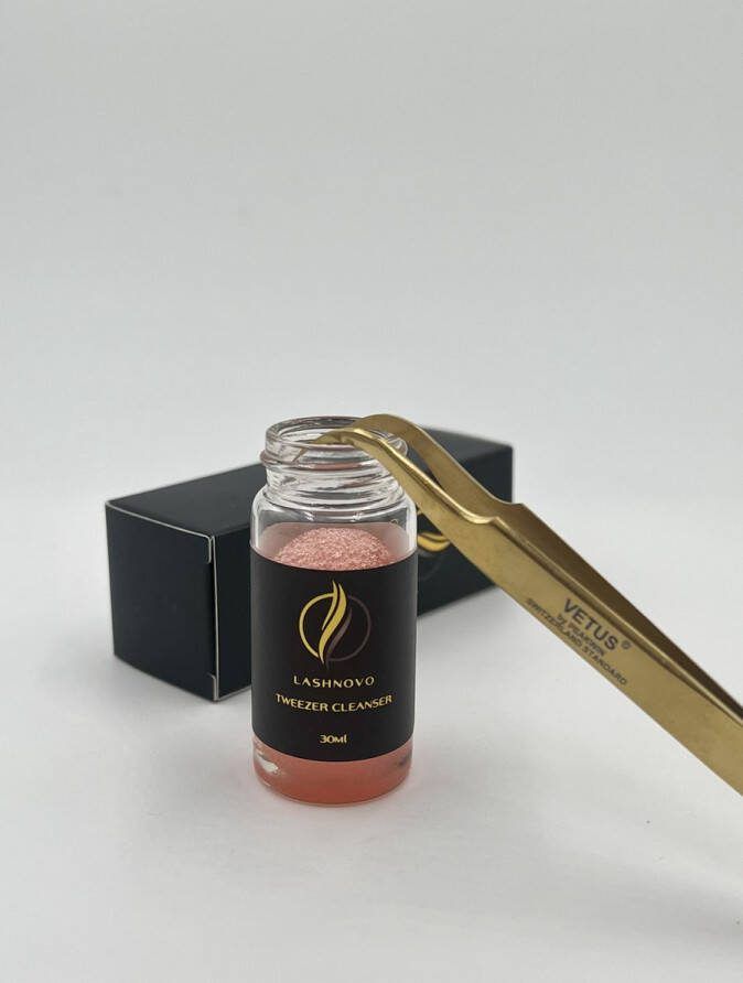 Lashnovo Tweezer Cleanser Lashextension Pincet