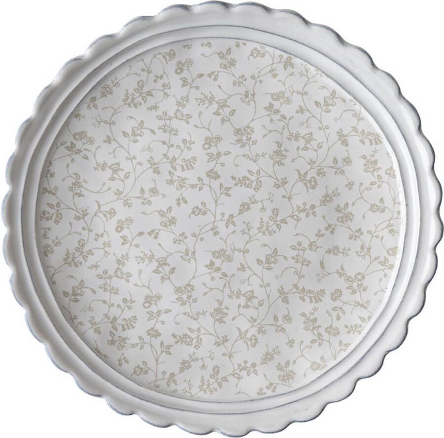 Laura Ashley Artisan Collectables Borden Plat Ø 20cm irregular Bloem decor WCL