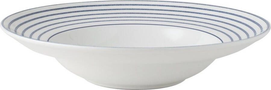 Laura Ashley Blueprint Collectables Borden Diep Pasta Ø27 5 cm Candy Stripe Dinerborden Kerst Servies Borden