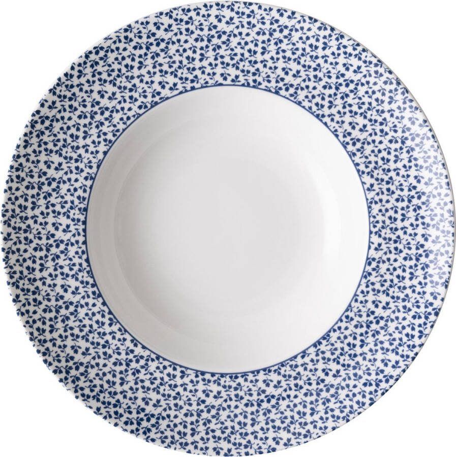 Laura Ashley Blueprint Collectables Borden Pasta Diep Ø27 5 cm Floris Dinerborden Kerst Servies Borden
