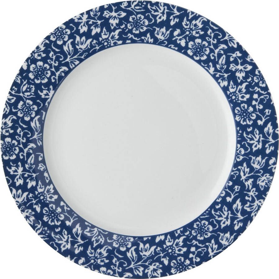 Laura Ashley Blueprint Collectables Borden Plat Ø 20cm Sweet Alyssum Kerst servies Borden