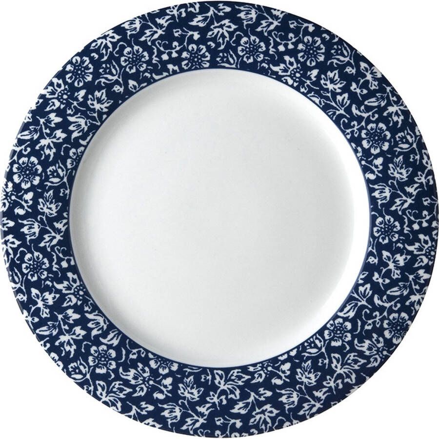 Laura Ashley Blueprint Collectables Borden Plat Ø 23cm Sweet Alyssum Kerst servies Borden