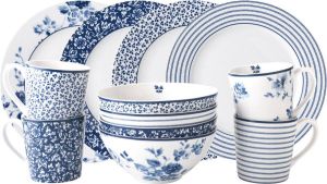 Laura Ashley ontbijtset in giftbox Blueprint Collectables (12-delig)