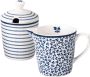 Laura Ashley Blueprint Collectables Melkkan en Suikerpot Geschenkset - Thumbnail 1